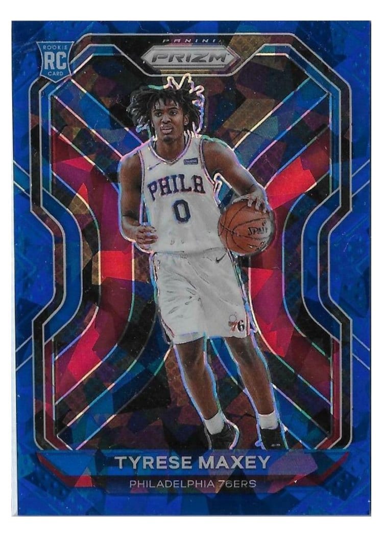 2020 Panini Prizm Tyrese Maxey #256 card