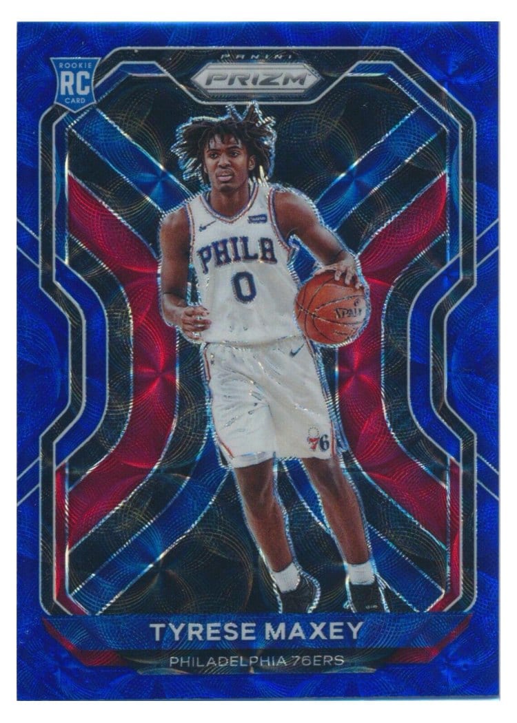 2020 Panini Prizm Tyrese Maxey #256 card