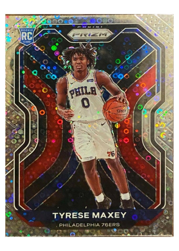 2020 Panini Prizm Tyrese Maxey #256 card