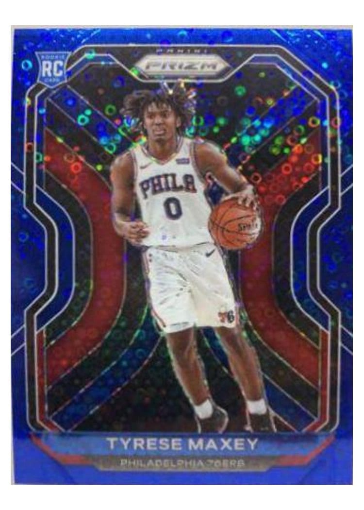 2020 Panini Prizm Tyrese Maxey #256 card