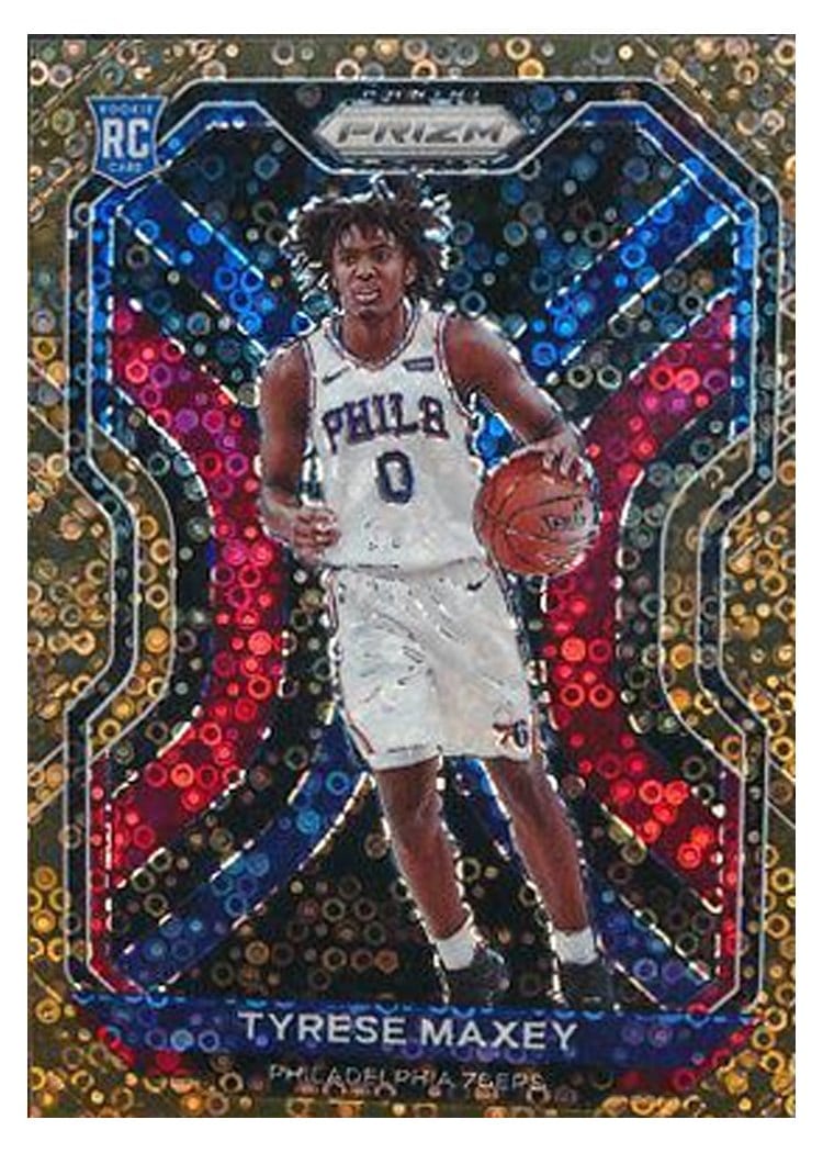 2020 Panini Prizm Tyrese Maxey #256 card
