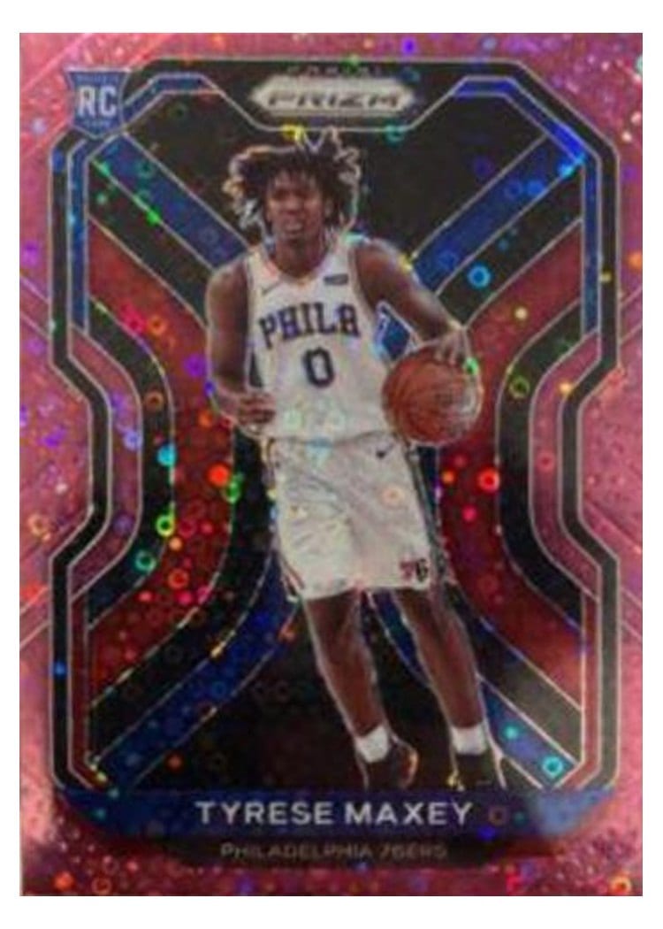 2020 Panini Prizm Tyrese Maxey #256 card