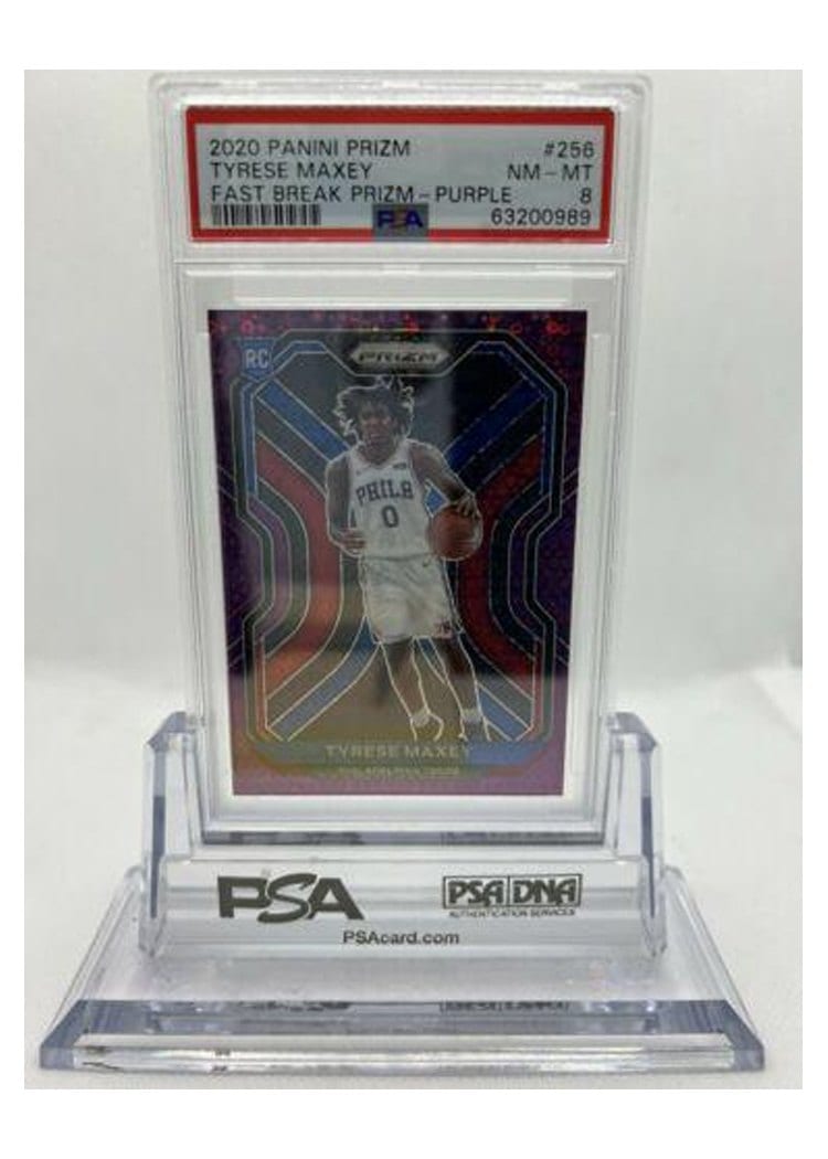 2020 Panini Prizm Tyrese Maxey #256 card