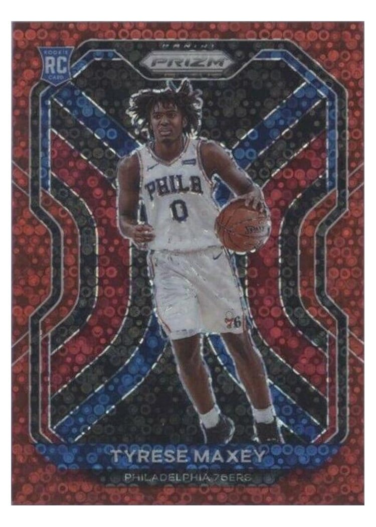 2020 Panini Prizm Tyrese Maxey #256 card