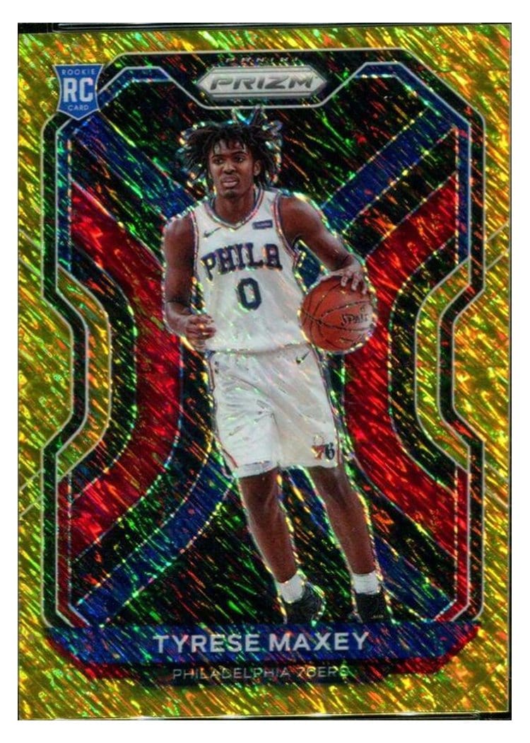2020 Panini Prizm Tyrese Maxey #256 card