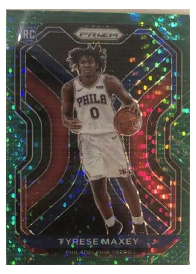 2020 Panini Prizm Tyrese Maxey #256 card