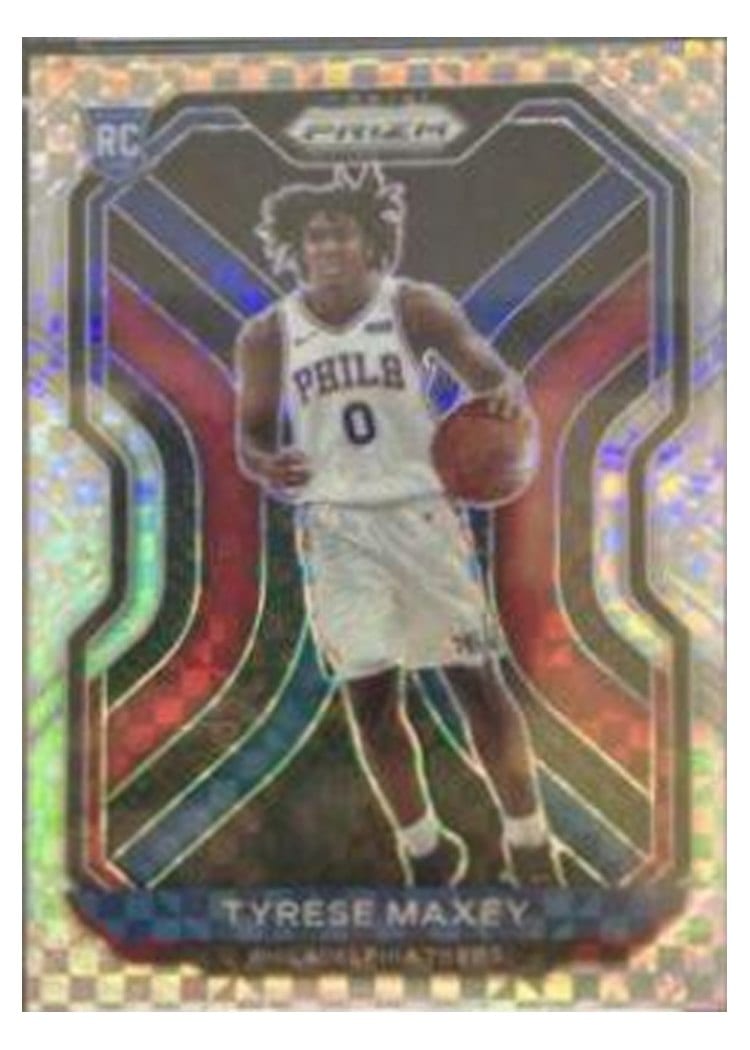 2020 Panini Prizm Tyrese Maxey #256 card