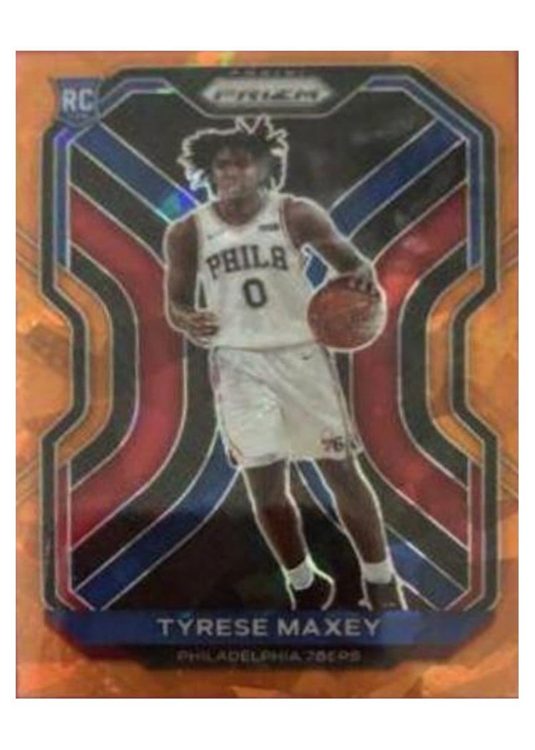 2020 Panini Prizm Tyrese Maxey #256 card