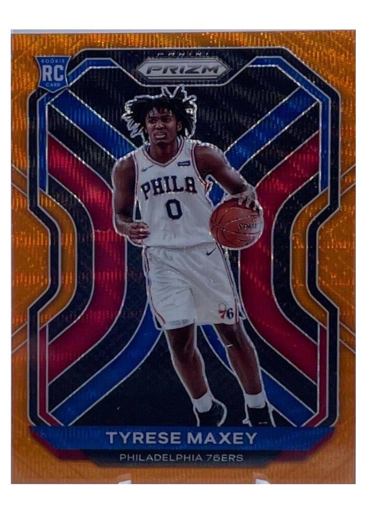 2020 Panini Prizm Tyrese Maxey #256 card