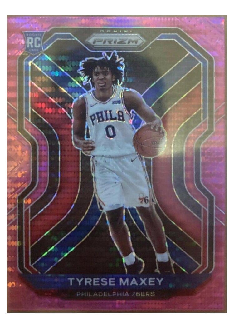 2020 Panini Prizm Tyrese Maxey #256 card