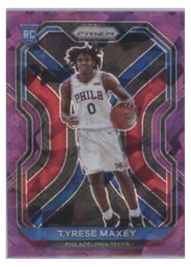2020 Panini Prizm Tyrese Maxey #256 card