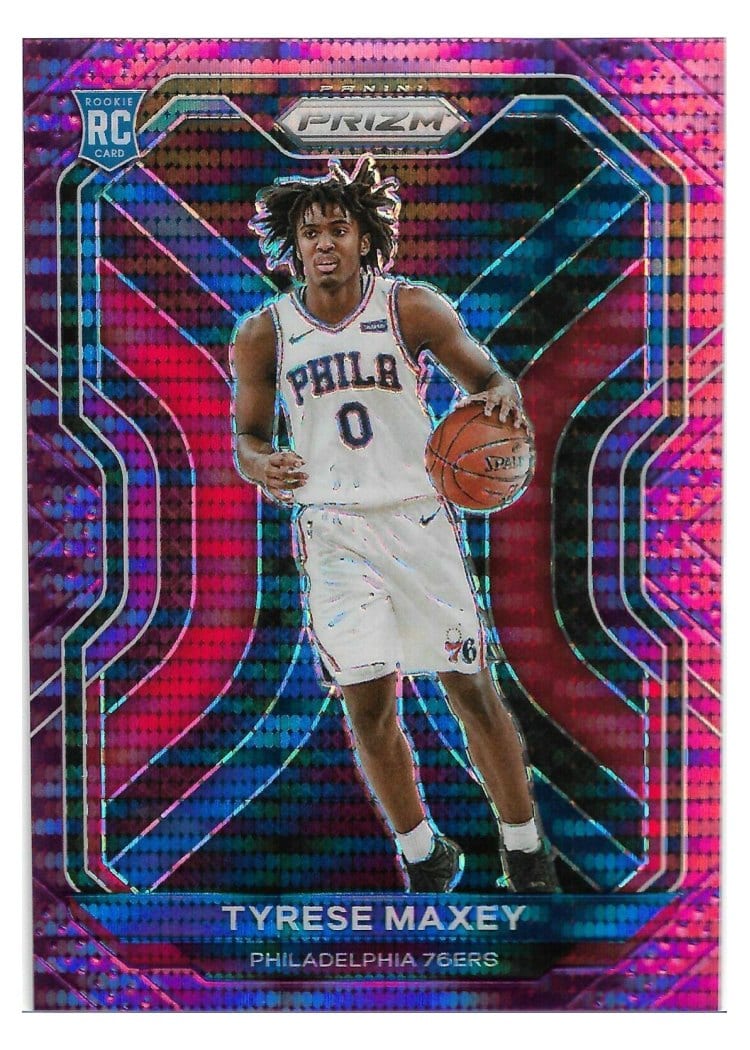 2020 Panini Prizm Tyrese Maxey #256 card