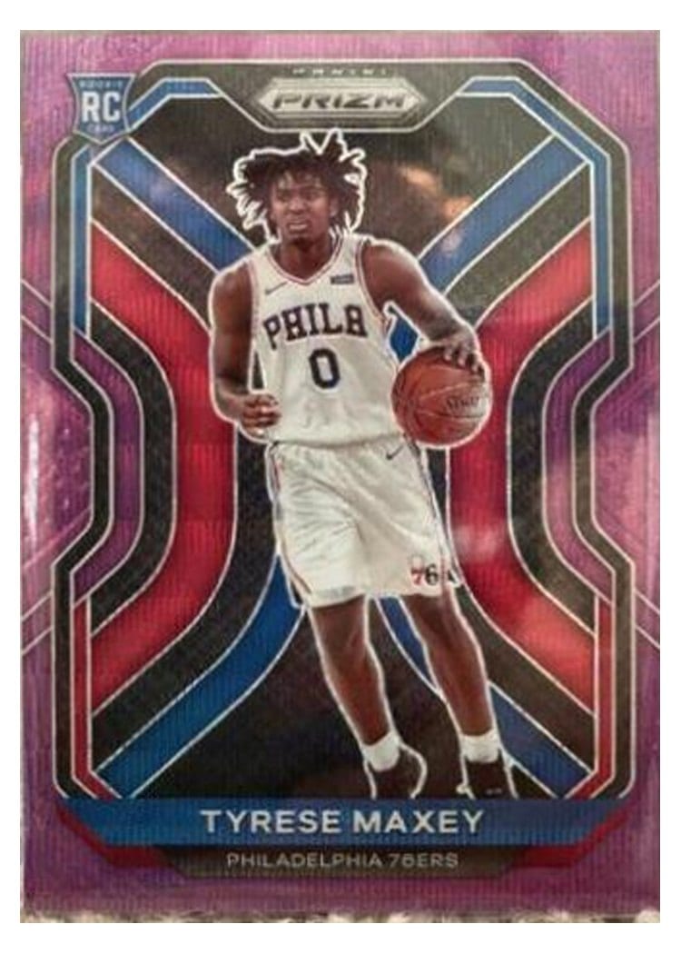 2020 Panini Prizm Tyrese Maxey #256 card