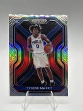 2020 Panini Prizm Tyrese Maxey #256 card