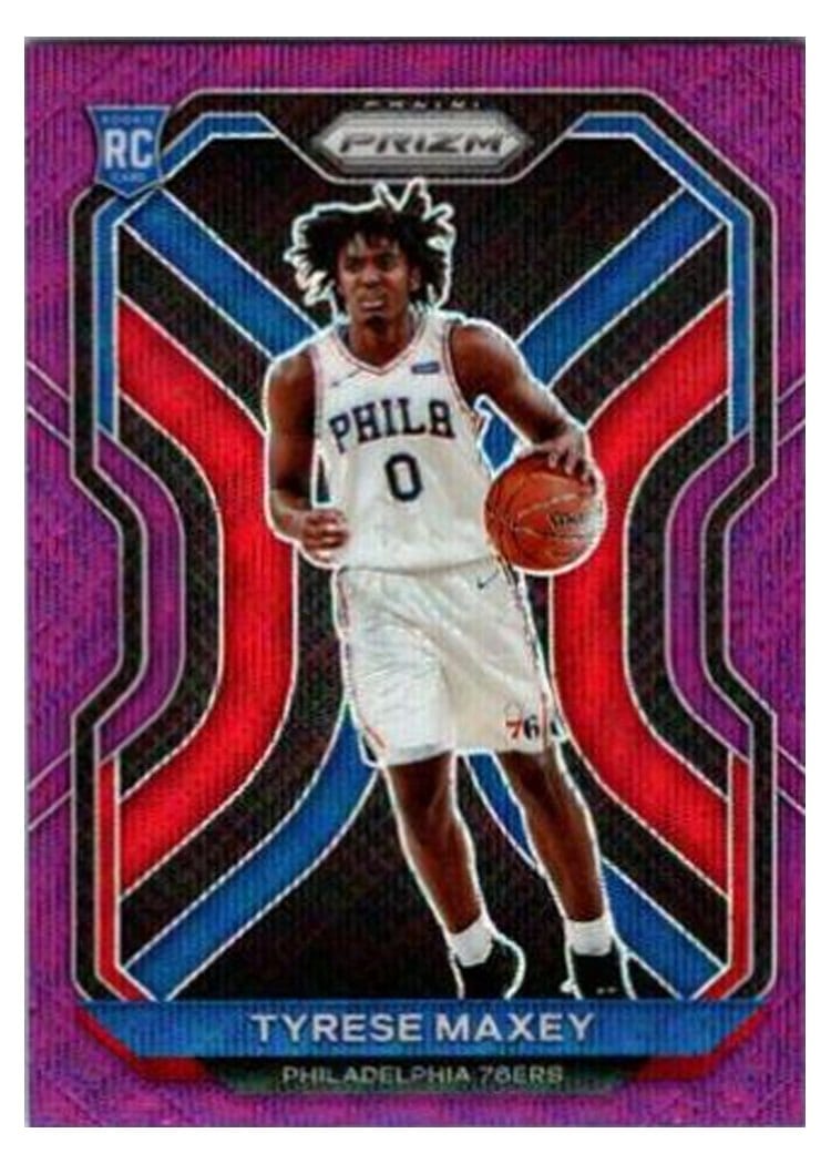 2020 Panini Prizm Tyrese Maxey #256 card
