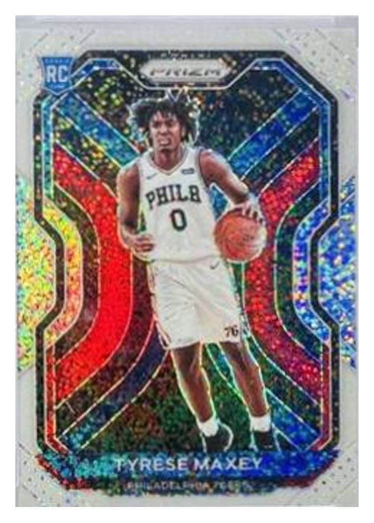 2020 Panini Prizm Tyrese Maxey #256 card