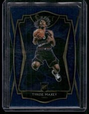 2020 Panini Select Tyrese Maxey #174 card