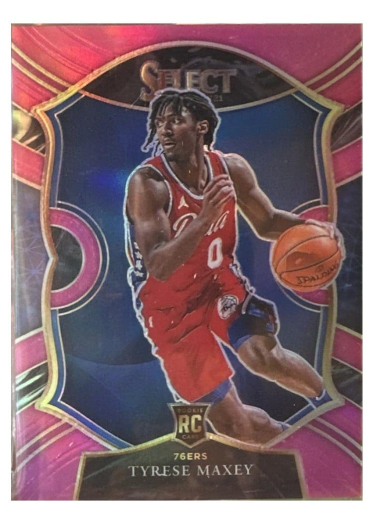 2020 Panini Select Tyrese Maxey #81 card