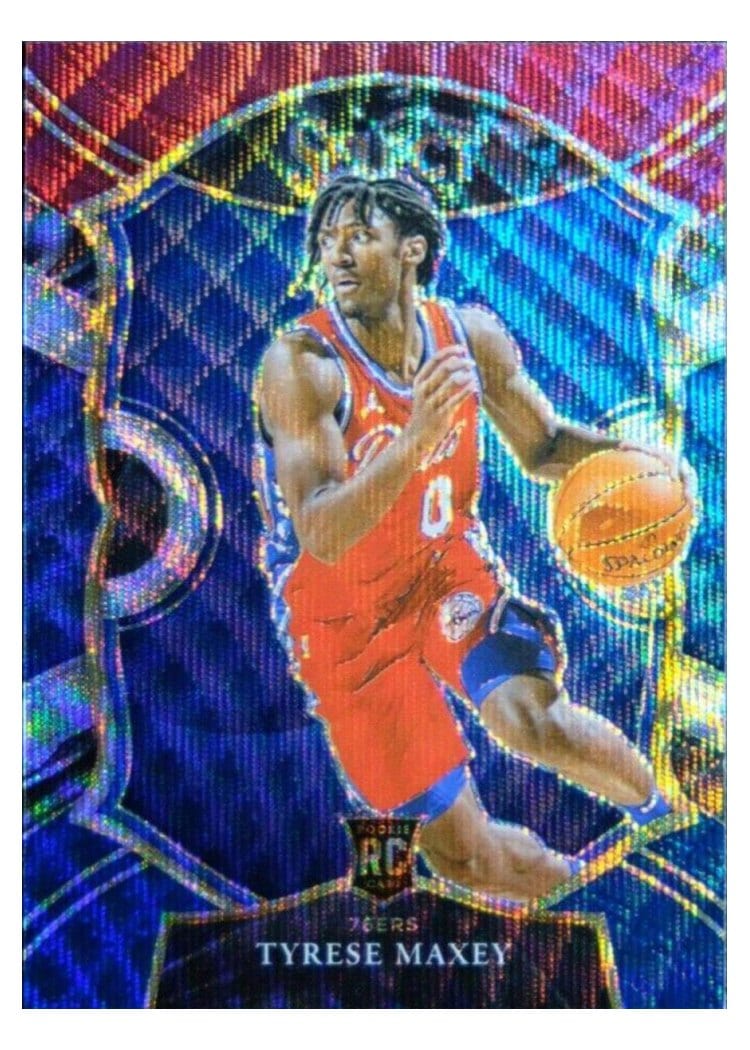 2020 Panini Select Tyrese Maxey #81 card