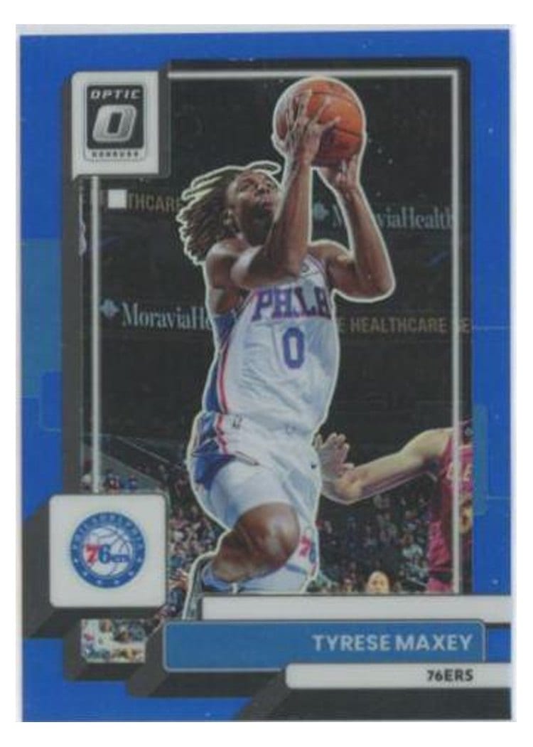 2022-23 Donruss Optic Base Set Tyrese Maxey #26 card