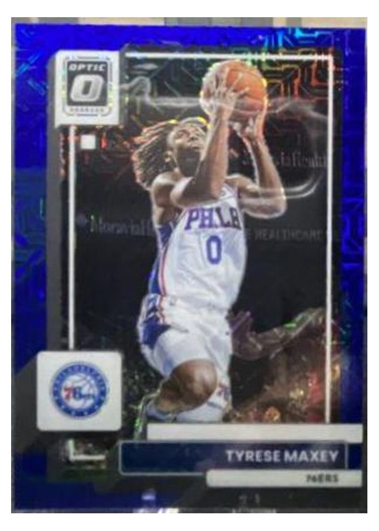 2022-23 Donruss Optic Base Set Tyrese Maxey #26 card