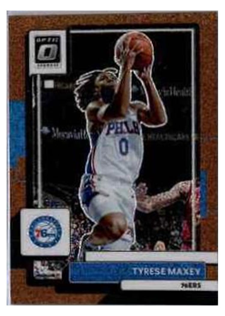 2022-23 Donruss Optic Base Set Tyrese Maxey #26 card