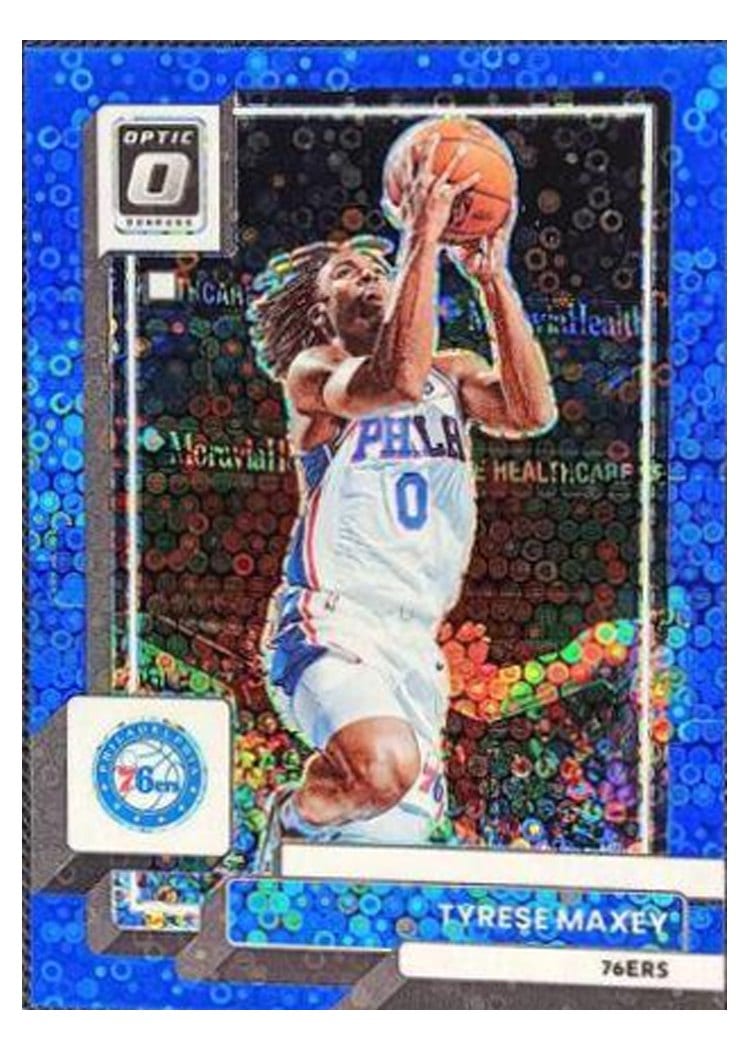 2022-23 Donruss Optic Base Set Tyrese Maxey #26 card
