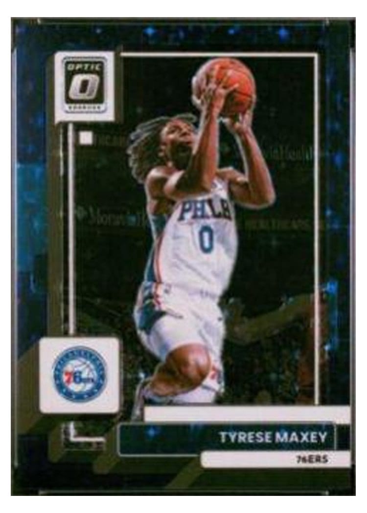 2022-23 Donruss Optic Base Set Tyrese Maxey #26 card