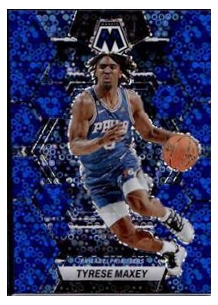 2022-23 Panini Mosaic Base Set Tyrese Maxey #89 card