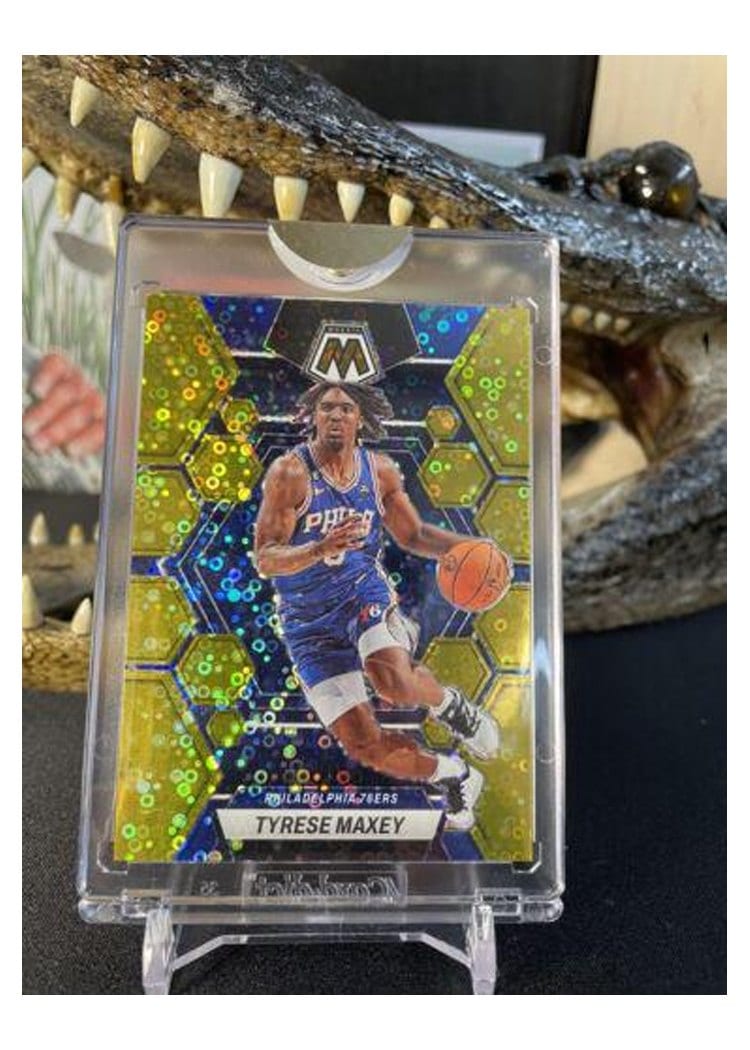 2022-23 Panini Mosaic Base Set Tyrese Maxey #89 card