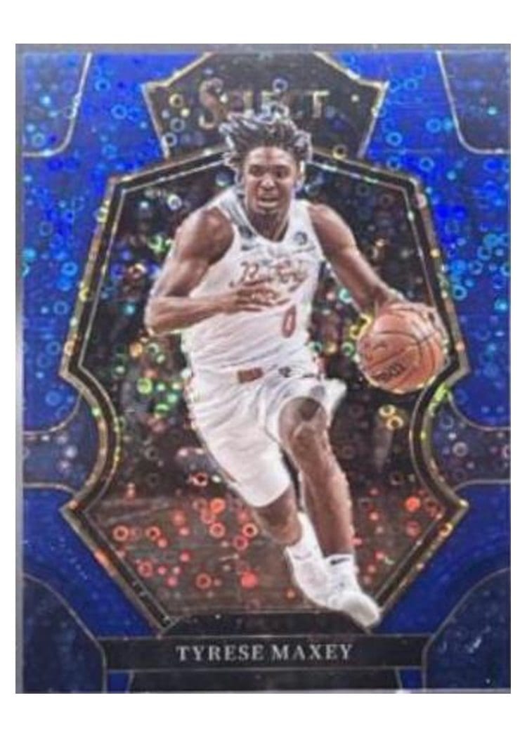 2022-23 Panini Select Base Set Tyrese Maxey #109 card