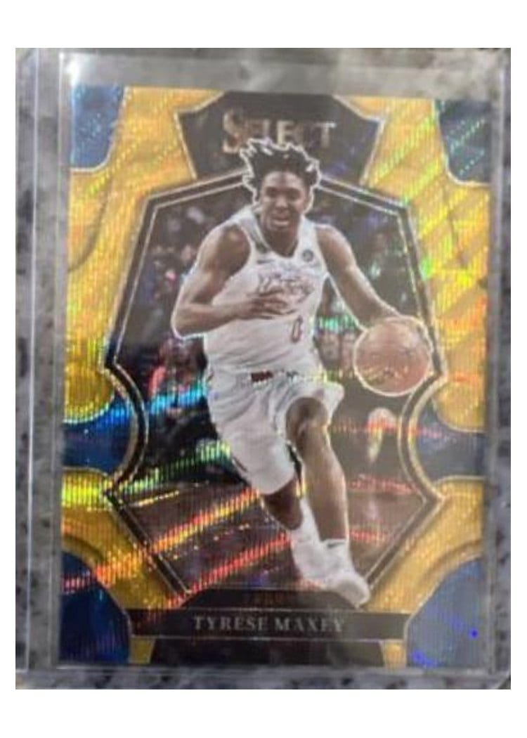 2022-23 Panini Select Base Set Tyrese Maxey #109 card