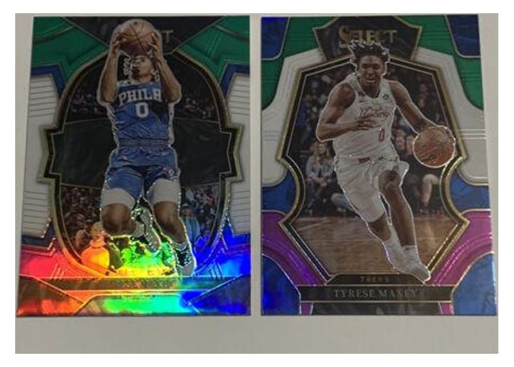2022-23 Panini Select Base Set Tyrese Maxey #109 card