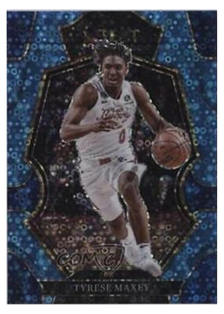 2022-23 Panini Select Base Set Tyrese Maxey #109 card