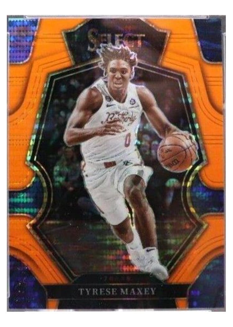2022-23 Panini Select Base Set Tyrese Maxey #109 card