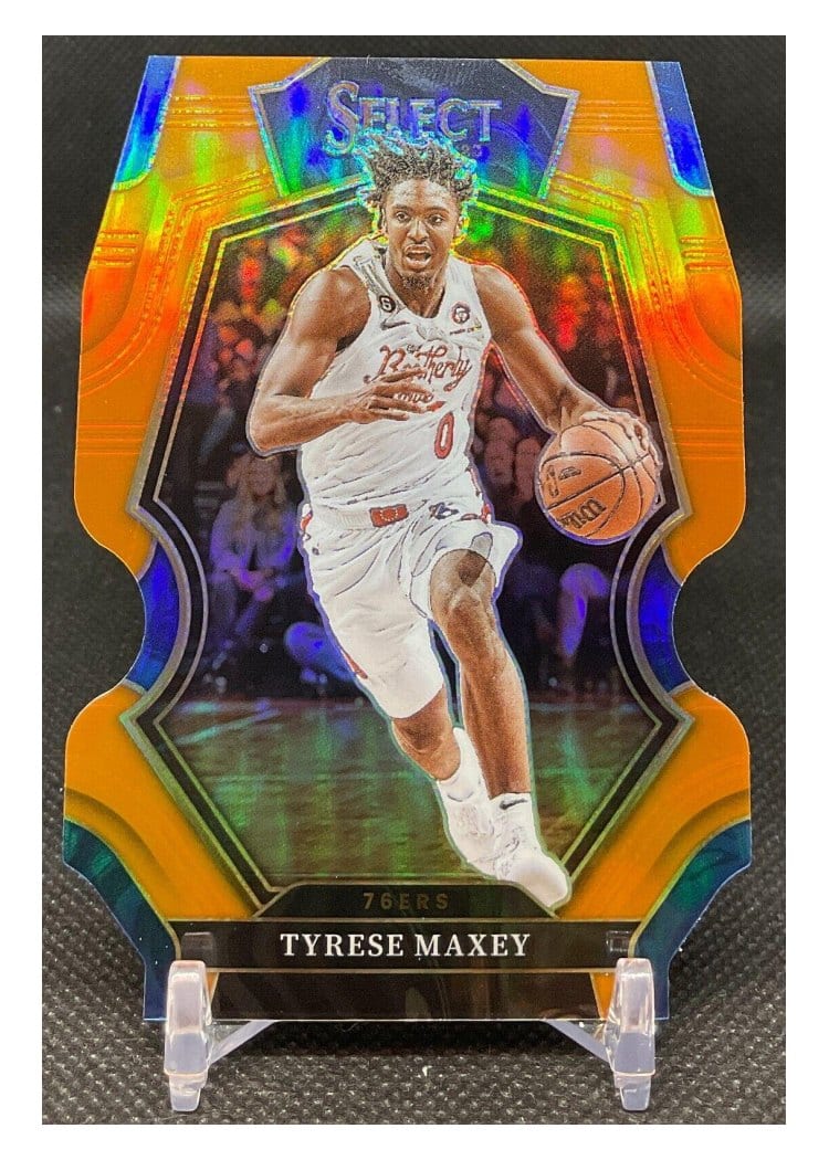 2022-23 Panini Select Base Set Tyrese Maxey #109 card