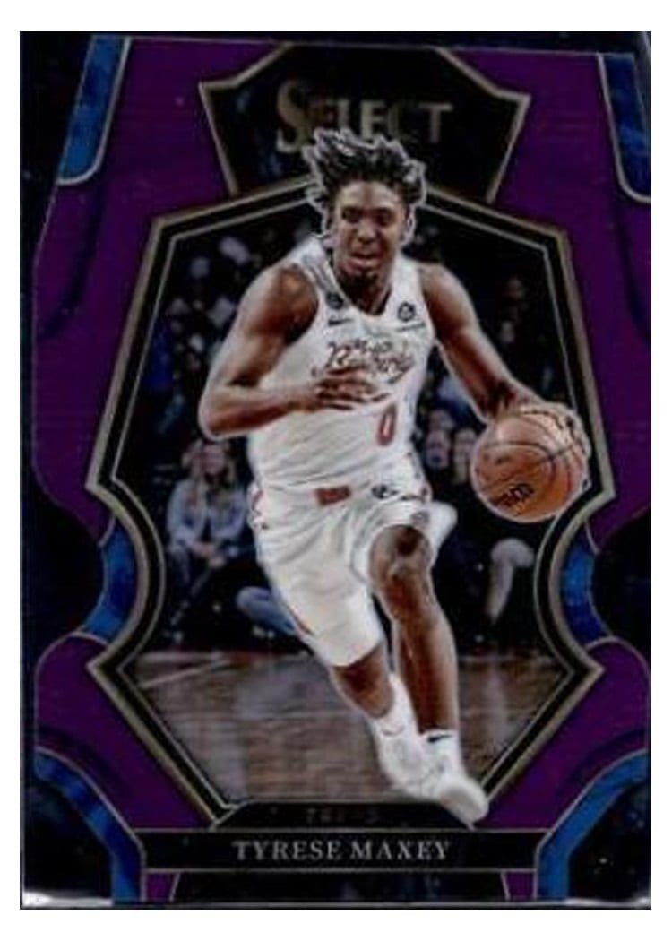 2022-23 Panini Select Base Set Tyrese Maxey #109 card
