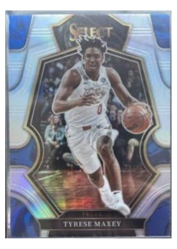 2022-23 Panini Select Base Set Tyrese Maxey #109 card