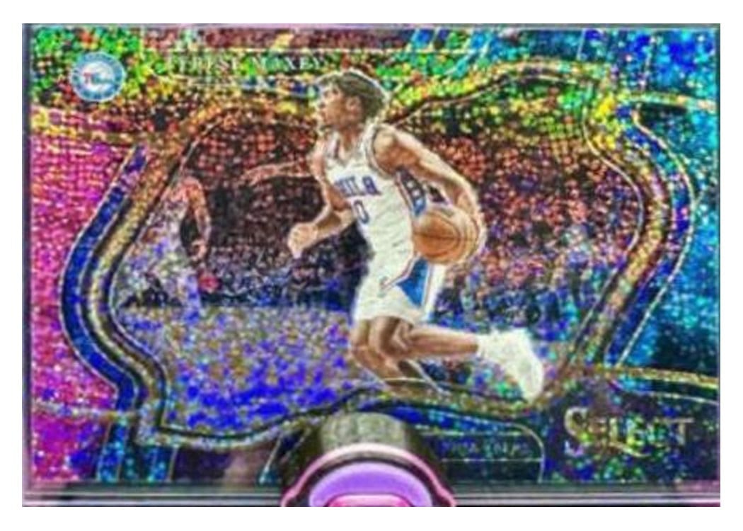 2022-23 Panini Select Base Set Tyrese Maxey #209 card