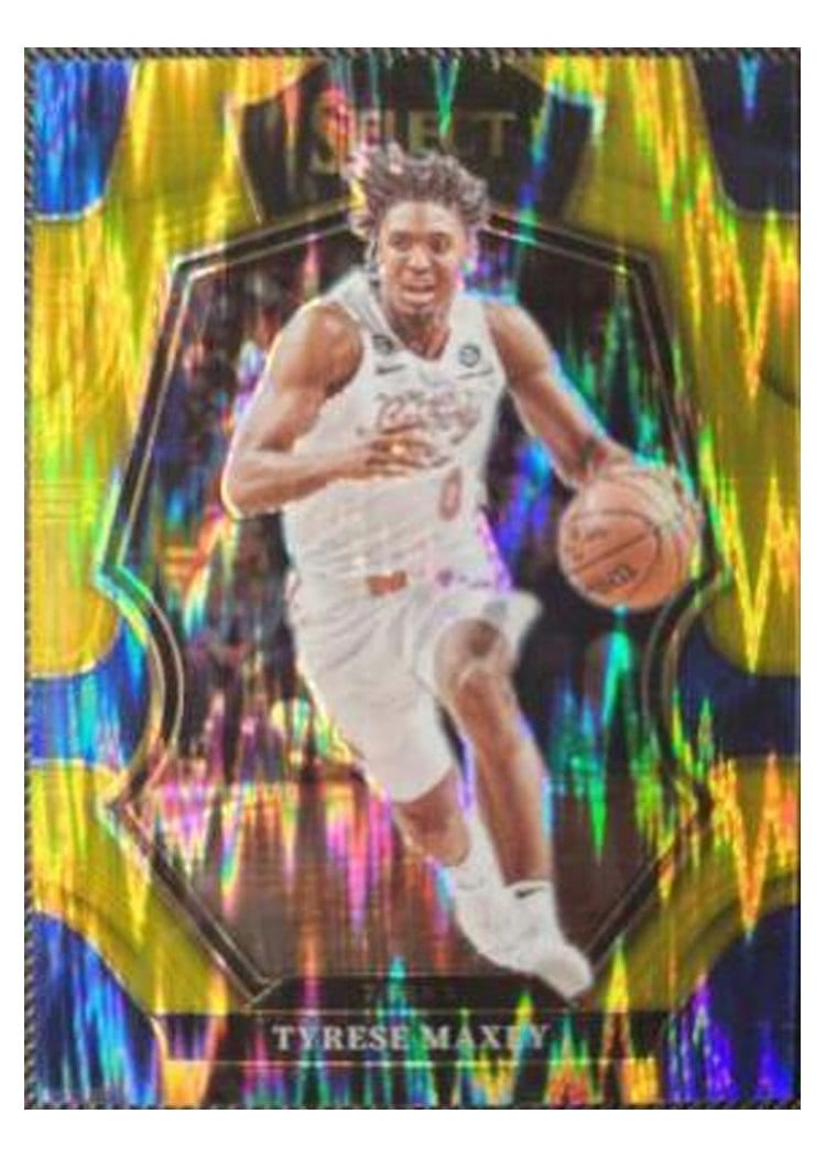 2022-23 Panini Select Base Set Tyrese Maxey #209 card