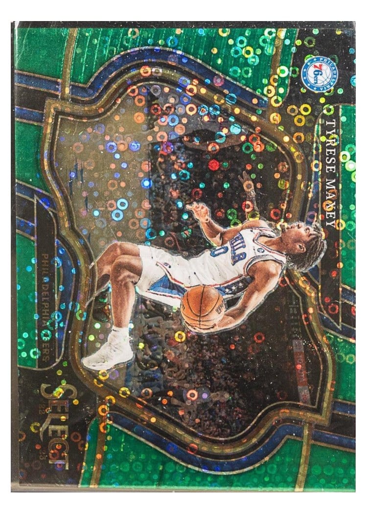 2022-23 Panini Select Base Set Tyrese Maxey #209 card