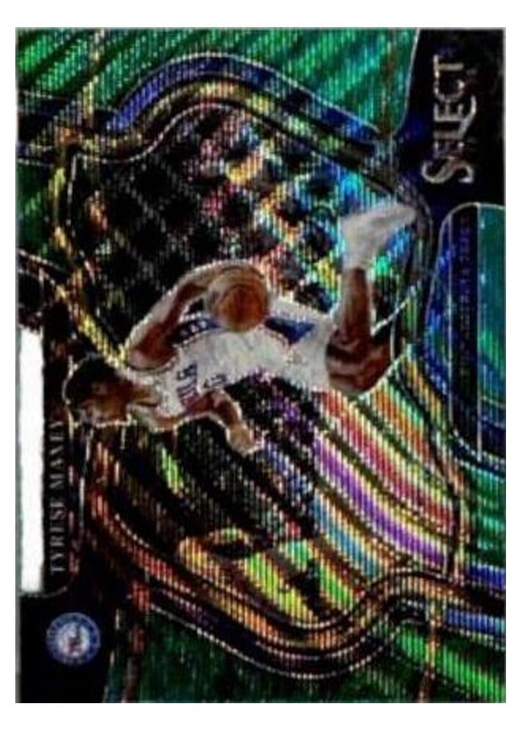 2022-23 Panini Select Base Set Tyrese Maxey #209 card