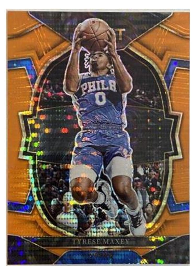 2022-23 Panini Select Base Set Tyrese Maxey #209 card
