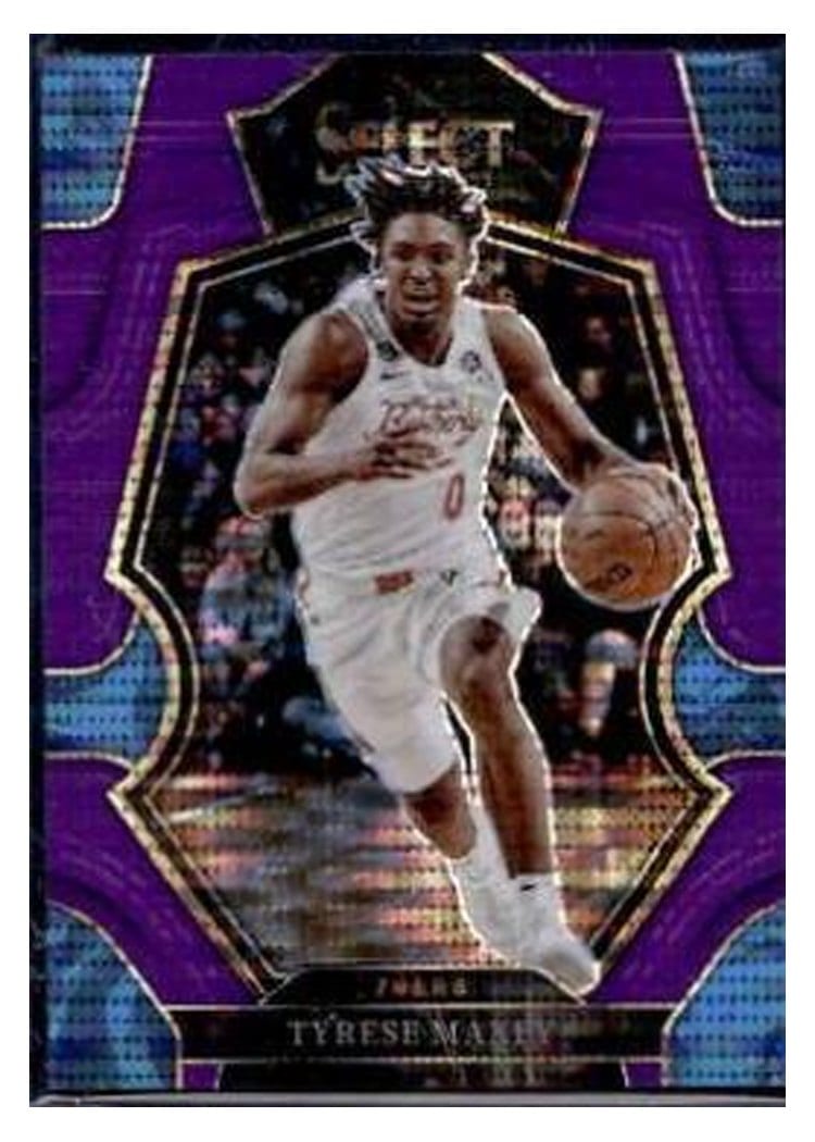 2022-23 Panini Select Base Set Tyrese Maxey #209 card