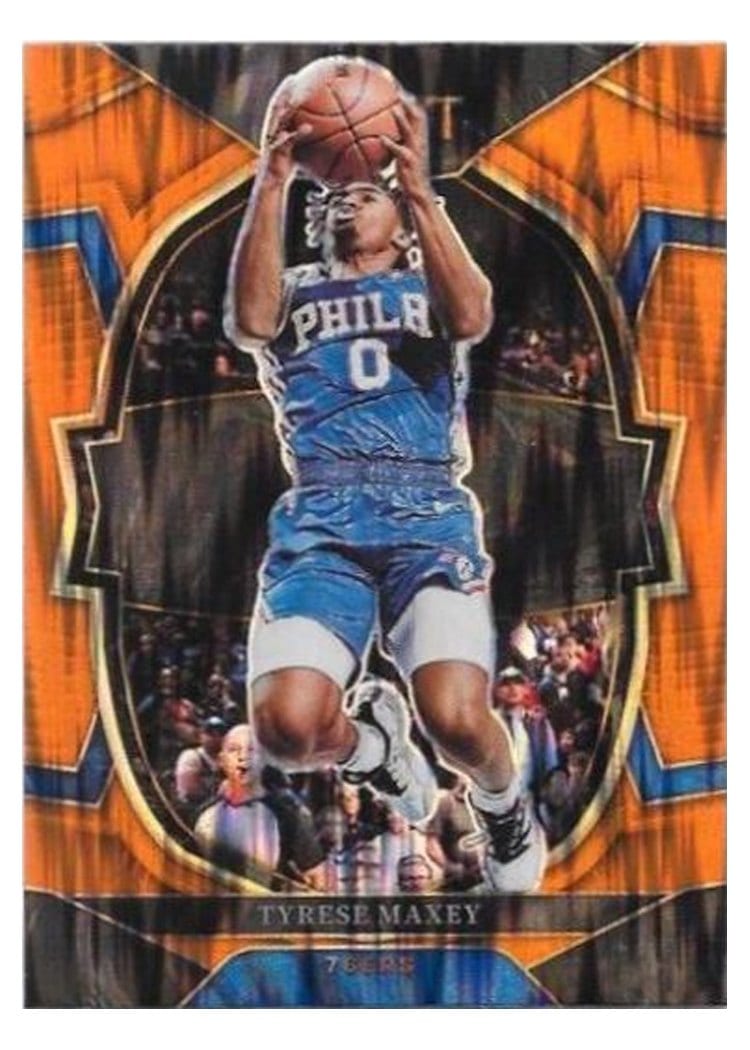 2022-23 Panini Select Base Set Tyrese Maxey #209 card