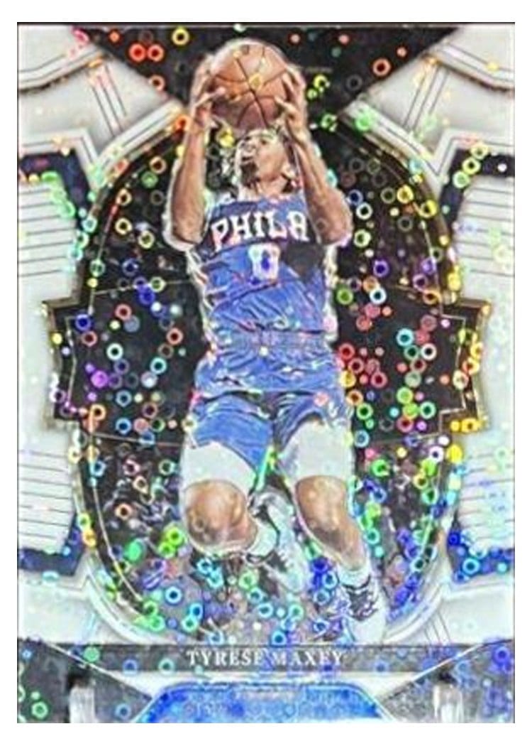 2022-23 Panini Select Base Set Tyrese Maxey #209 card