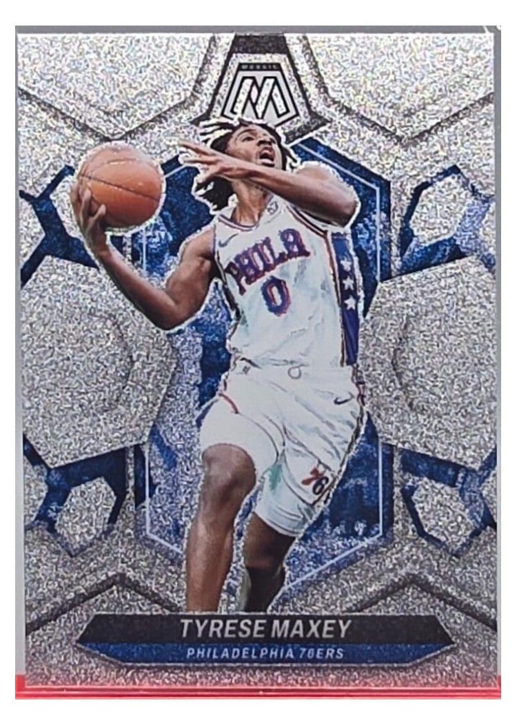 2023-24 Panini Mosaic Base Set Tyrese Maxey #79 card