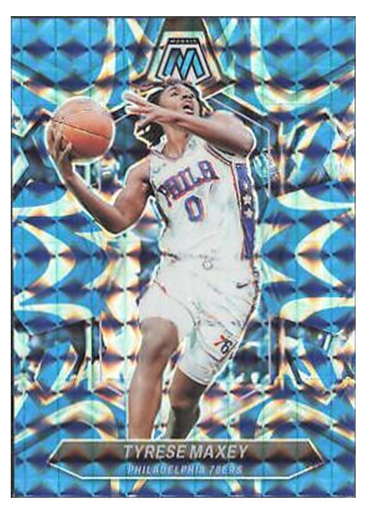 2023-24 Panini Mosaic Base Set Tyrese Maxey #79 card