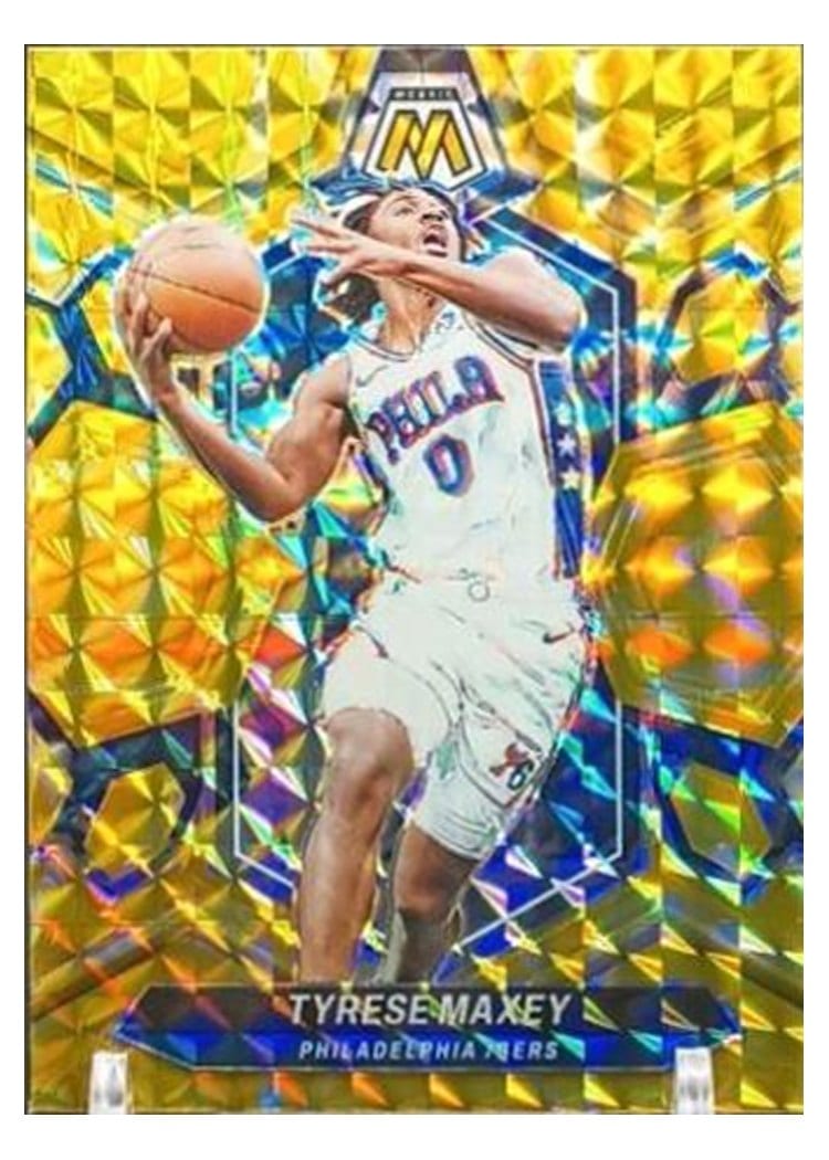2023-24 Panini Mosaic Base Set Tyrese Maxey #79 card