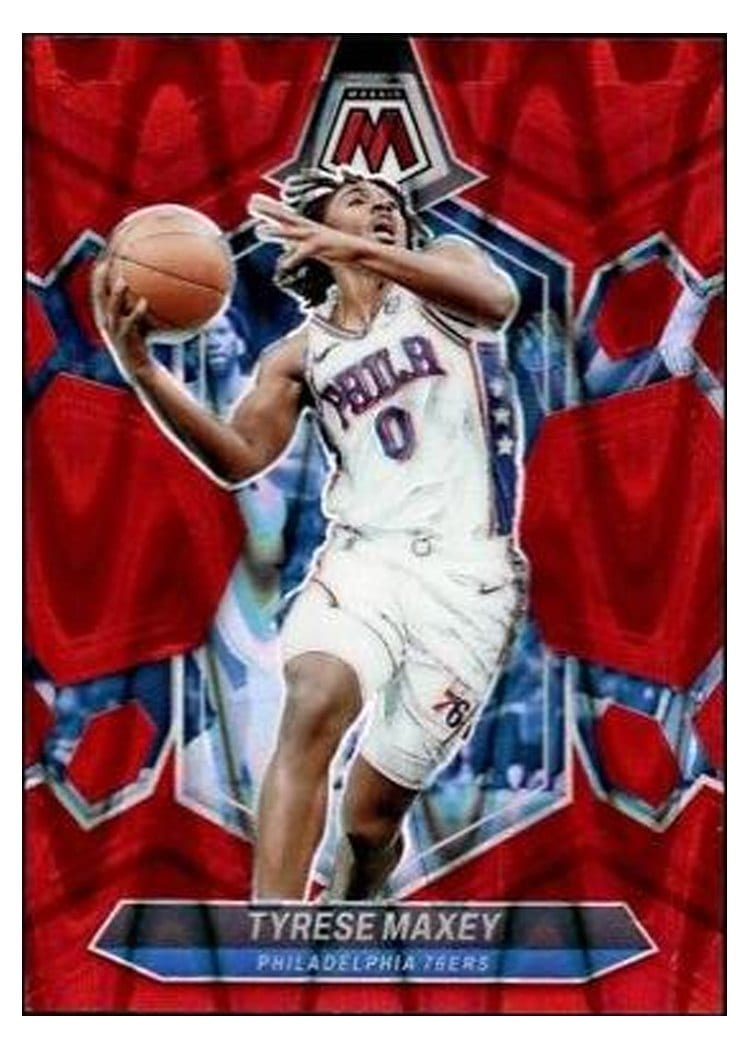 2023-24 Panini Mosaic Base Set Tyrese Maxey #79 card